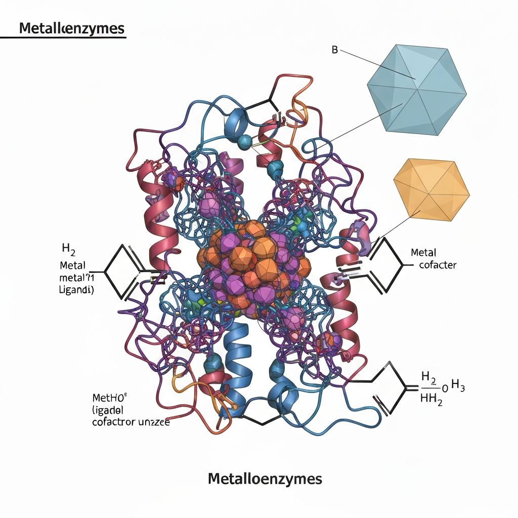 Molekulare Strukturen von Enzymen